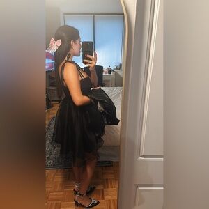 Black tulle skirt like dress